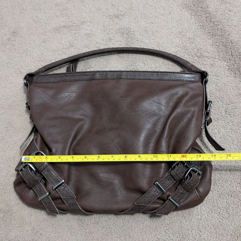 Slouchy hobo shoulder bag